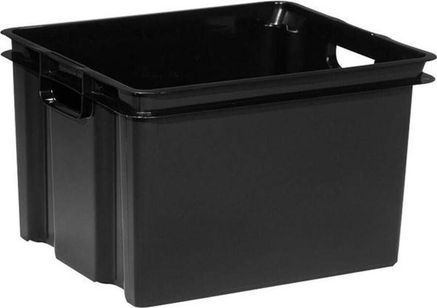 Allibert Keter Opbergbox Vulcano Zwart 30l