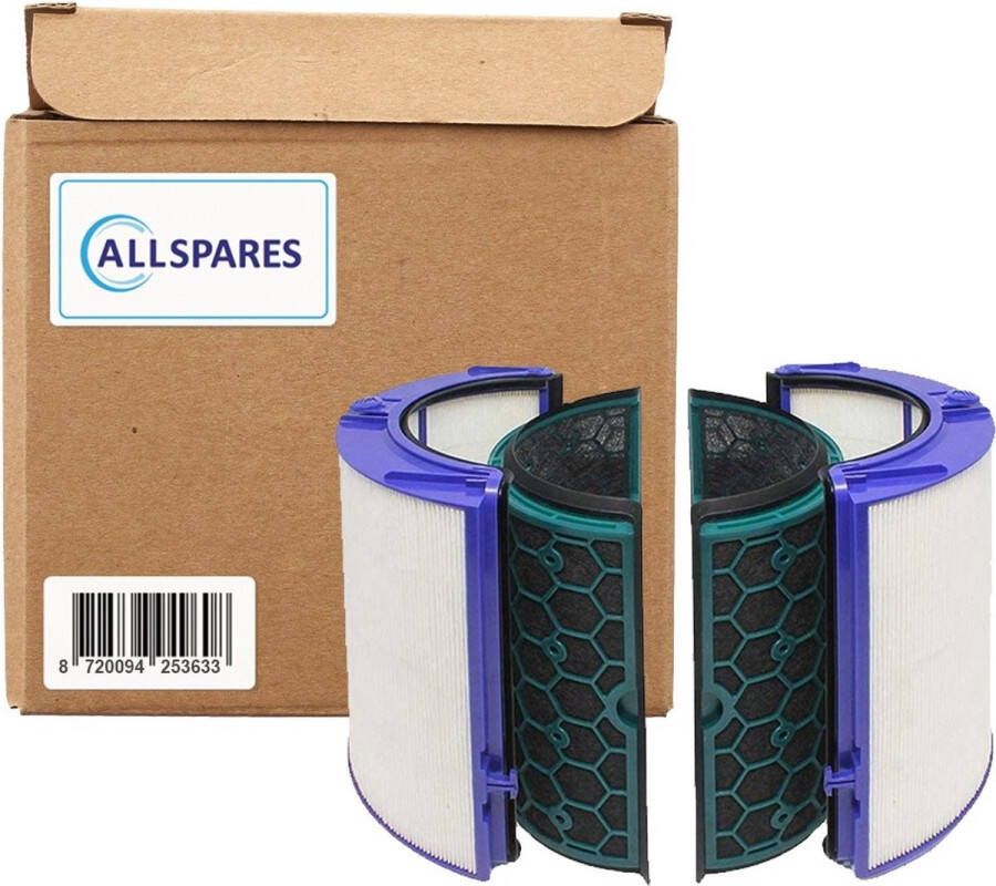 AllSpares Combi 360° HEPA-filter (1x) Geschikt voor Luchtreinigers van Dyson HP04 TP04 DP04