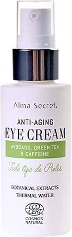 Alma Secret Eye Cream Antiedad Con Aguacate Té Verde & Cafeína Botanical Extracts 30 Ml