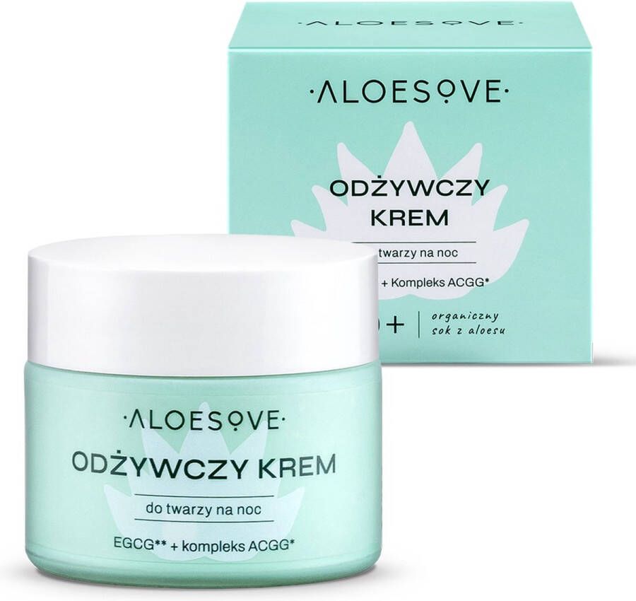 ALOESOVE BIO+ voedende nachtcrème 50ml