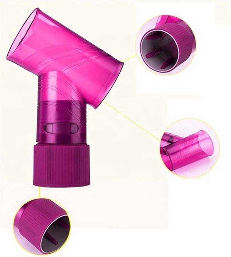 Alorafashion Dyson airwrap effect fohn diffuser plus Heatless curls scrunchie