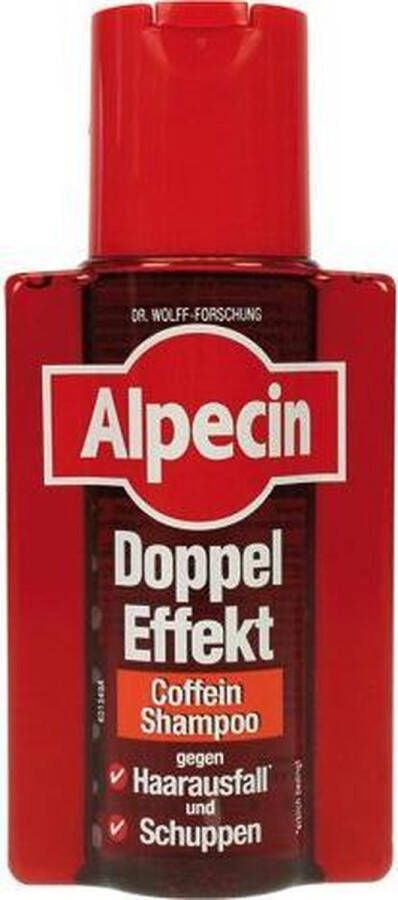 Alpecin shampoo 200 ml dubbel effect Bijna Uitverkocht!