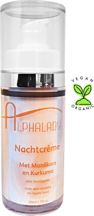Alphalady Cosmetics Alphalady liftende nachtcrème voor alle huidtypen