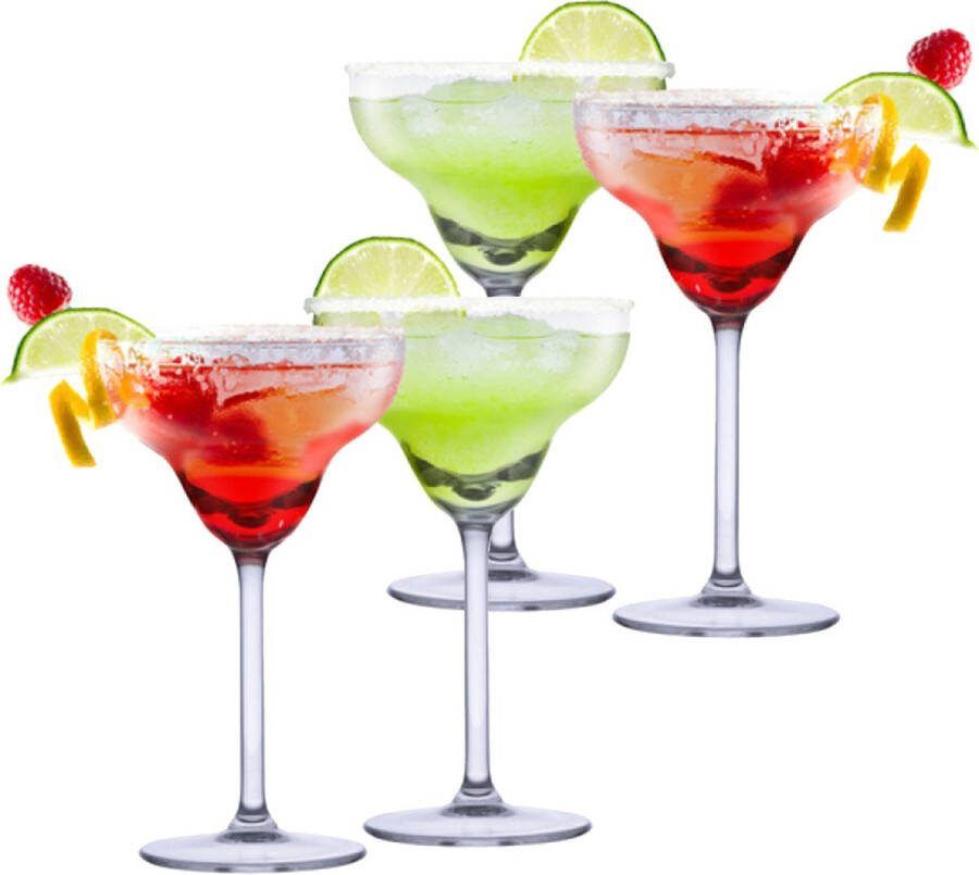 Alpina 12x Margarita cocktailglazen 250 ml 25 cl Cocktail glazen Cocktails drinken Cocktails