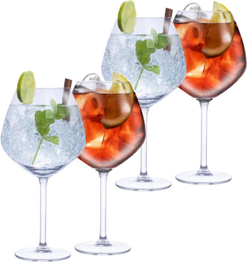 Alpina 8x Gin Tonic cocktailglazen 730 ml 73 cl Cocktail glazen Cocktails drinken Cocktails