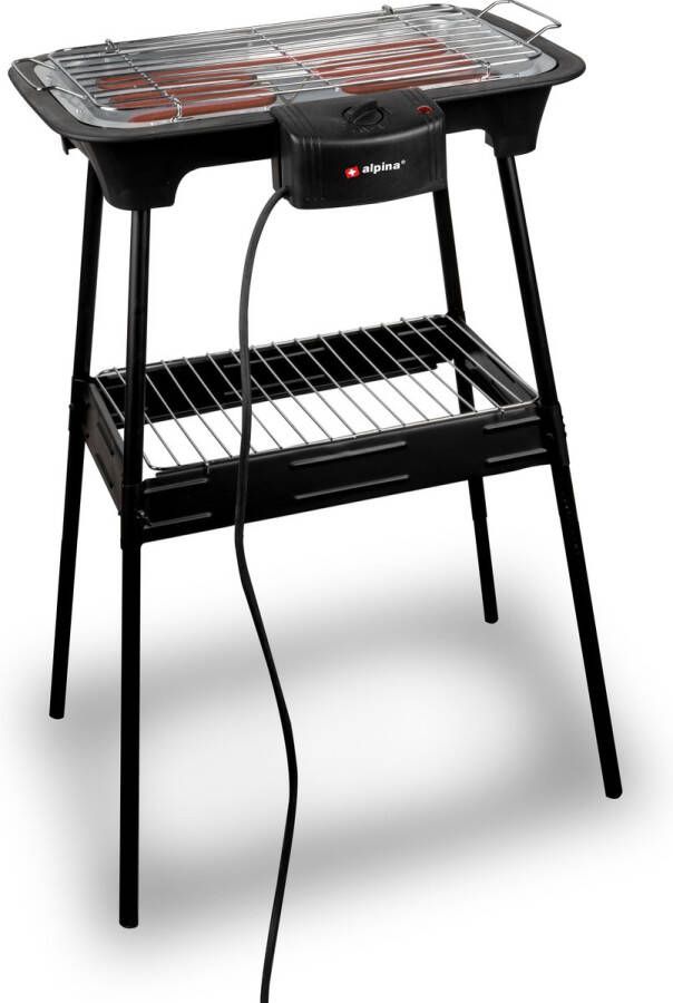 Alpina Bbq Elektrisch 2-in-1 Binnen En Buiten 2000w