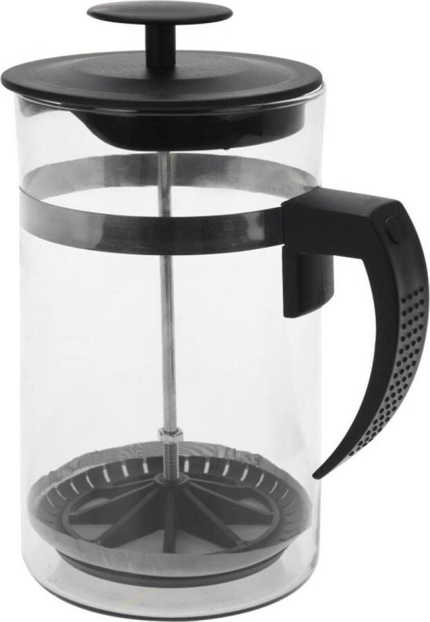 Alpina Cafetiere French Press koffiezetter RVS 1 liter Cafetiere