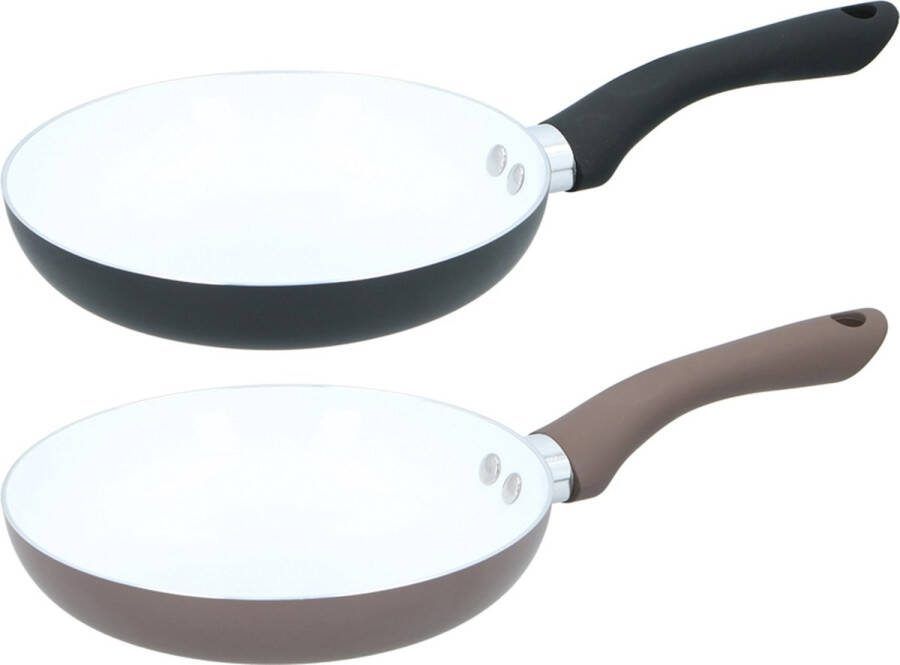 Alpina Ceramic Koekenpan Ø20cm Inductie (1 stuk) assorti