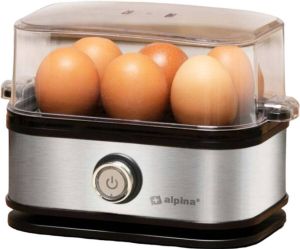 Alpina Elektrische Eierkoker 230V 210W 6 Eieren Verwijderbare Eiertray