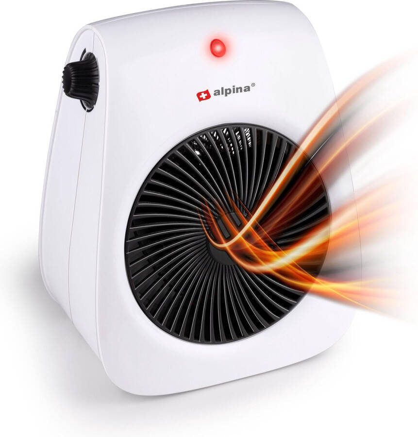 Alpina Heater Ventilatorkachel Elektrisch max 2000W Verwarmen en Verkoelen tot 20m2