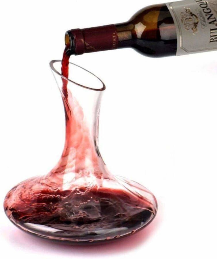 Alpina Karaf Decanteer Karaf voor Wijn Dik Glas 1 78 Liter