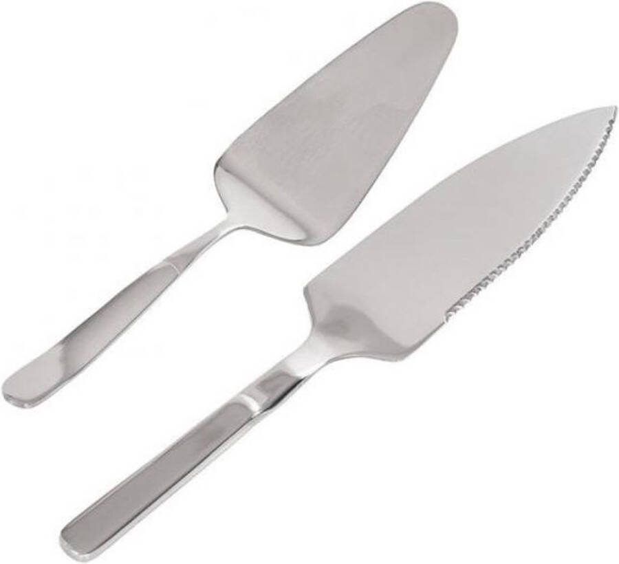 Alpina Kitchen & Home Alpina serveerset voor taart taartmes taartschep RVS