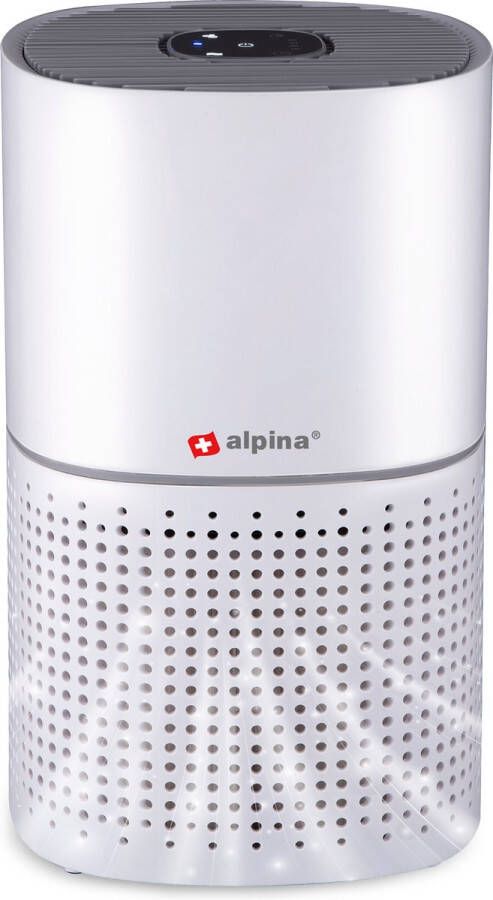 Alpina Luchtreiniger met Ionisator Air Purifier met HEPA H11 Filter Timerfunctie Ruimtes tot 28 m²