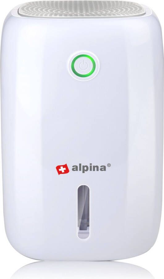 Alpina Mini Luchtontvochtiger Dehumidifier 330 ML per dag Uitneembaar Waterreservoir Wit