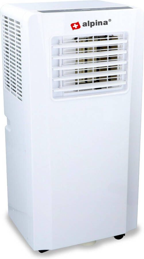 Alpina Mobiele Airco Airconditioner Luchtontvochtiger Ventilator met 3 Snelheden 69 CM 0 5 L Water Opvangbak Afstandsbediening en Timer