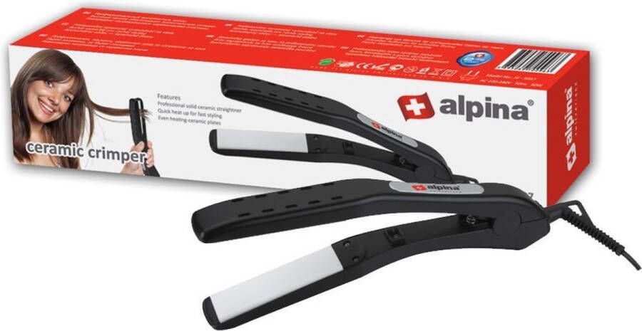 Alpina SF-5037 Ceramic Haar Straightner- Stijltang