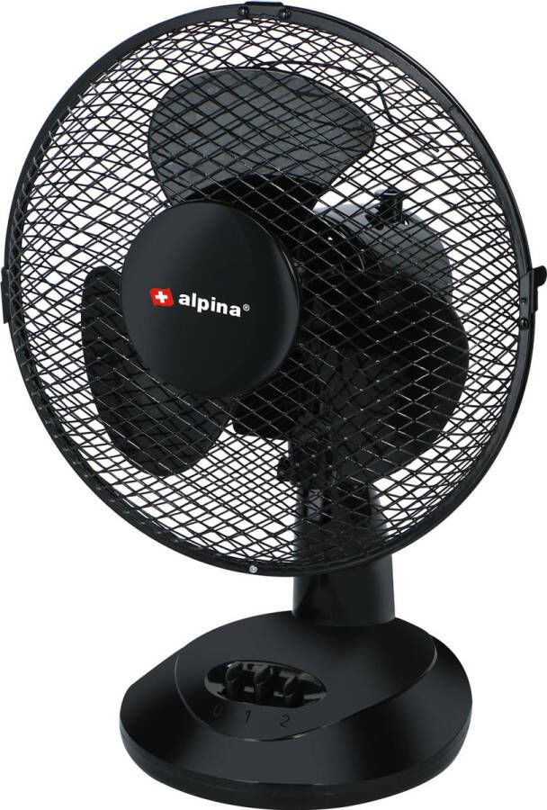 Alpina Tafelventilator – Ø 23 cm – 32 Watt – 2 Windsnelheden