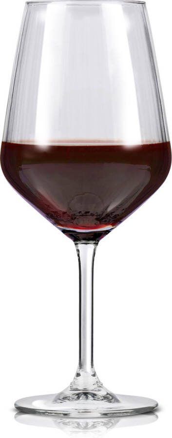 Alpina Wijnglazen Rode Wijn 4 Stuks Rode Wijnglazen Wijnglas 50cl Wijnglazen Set Glazenset voor Diner Wijn Glazen Helder Glas