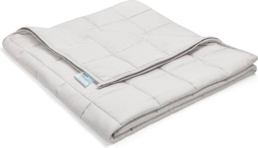 Alpine Plus Verzwaringsdeken 6 kg Weighted Blanket Verzwaarde deken – Wasbare hoes 50 tot 70 kg 150 x 200 cm Grijs