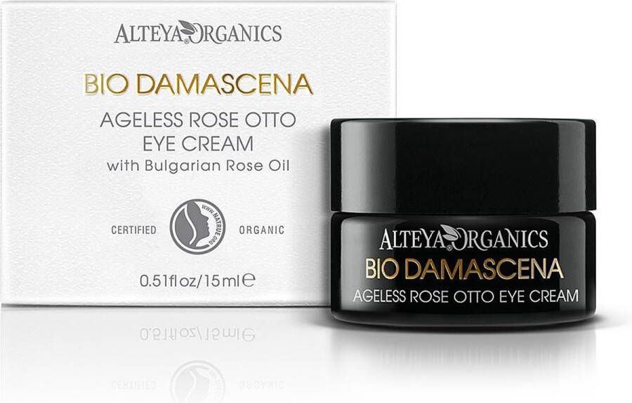 Alteya organics Bio Damascena Rose Otto Ageless oogcrème (Biologisch)