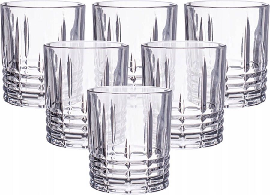 Altom Design Drinkglazen Waterglazen Limonadeglazen Cocktailglas Vaatwasserbestendig 330ml -Set van 6