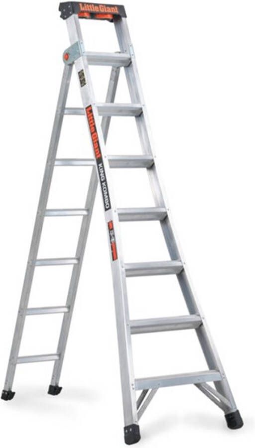 Altrex ladder trap King Kombo max. werkhoogte 5 30 m 8 + 5 treden