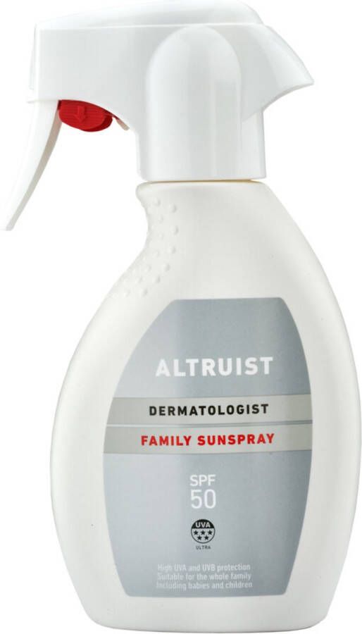 Altruist Zonnebrand Family Spray SPF 50 2x 250 ml Voordeelverpakking