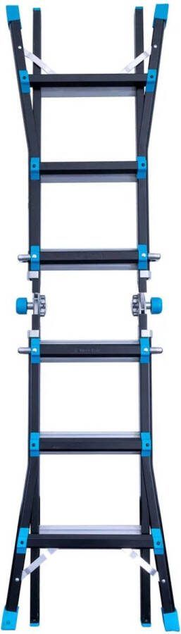 Alumexx Professionele vouwladder Eurostairs 4x3