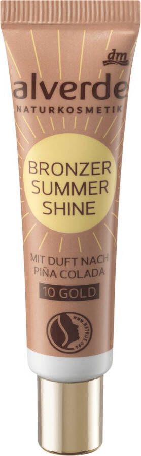 Alverde NATURKOSMETIK Bronzer Summer Shine 10 Gold 15 ml