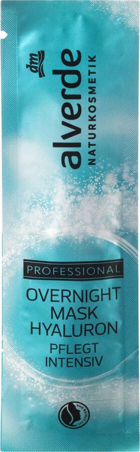 Alverde NATURKOSMETIK Gezichtsmasker Overnight Hyaluron 10 ml