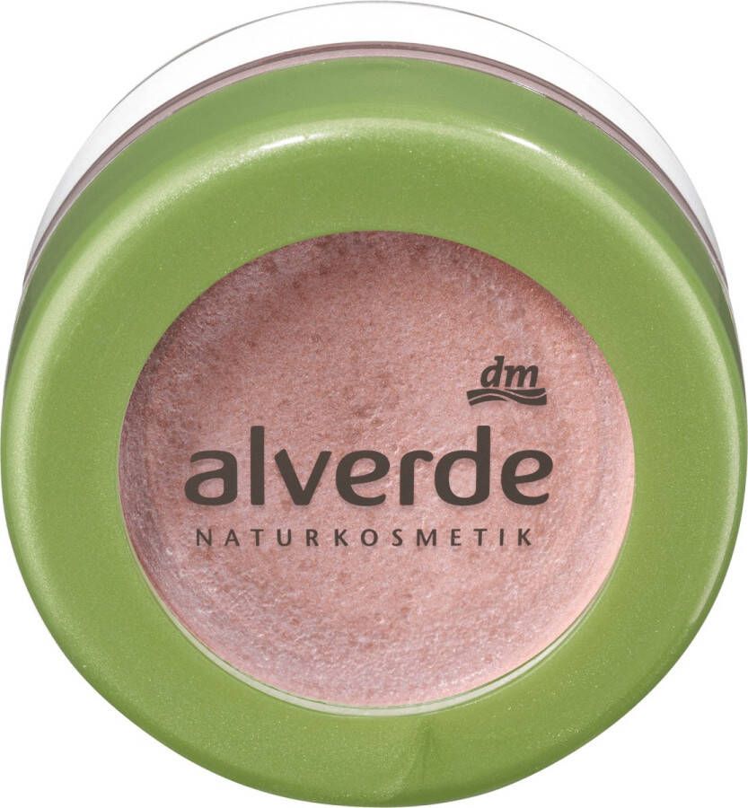 Alverde NATURKOSMETIK Oogschaduw 2in1 Creamy Eyeshadow & Highlighter rosé 20 5 ml