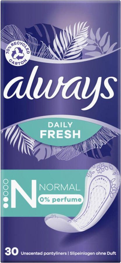 Always 15x Inlegkruisjes Normal 30 stuks