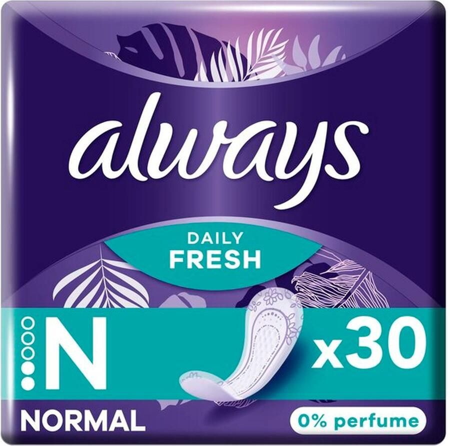 Always Daily Fresh Normal Inlegkruisjes 30ST