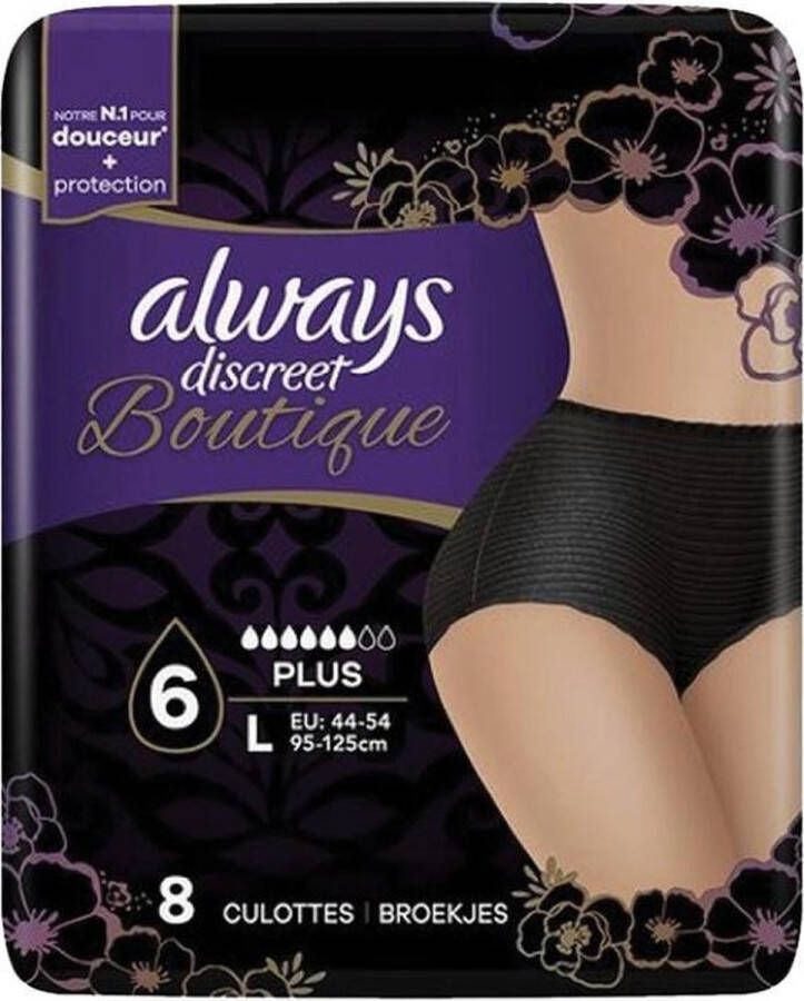 Always Discreet Pants Boutique Plus Large (2 x 8 stuks)