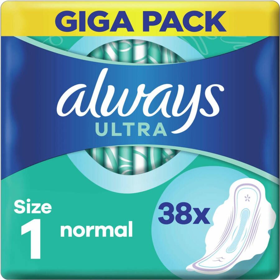 Always Maandverband Ultra Normal Plus 38 stuks