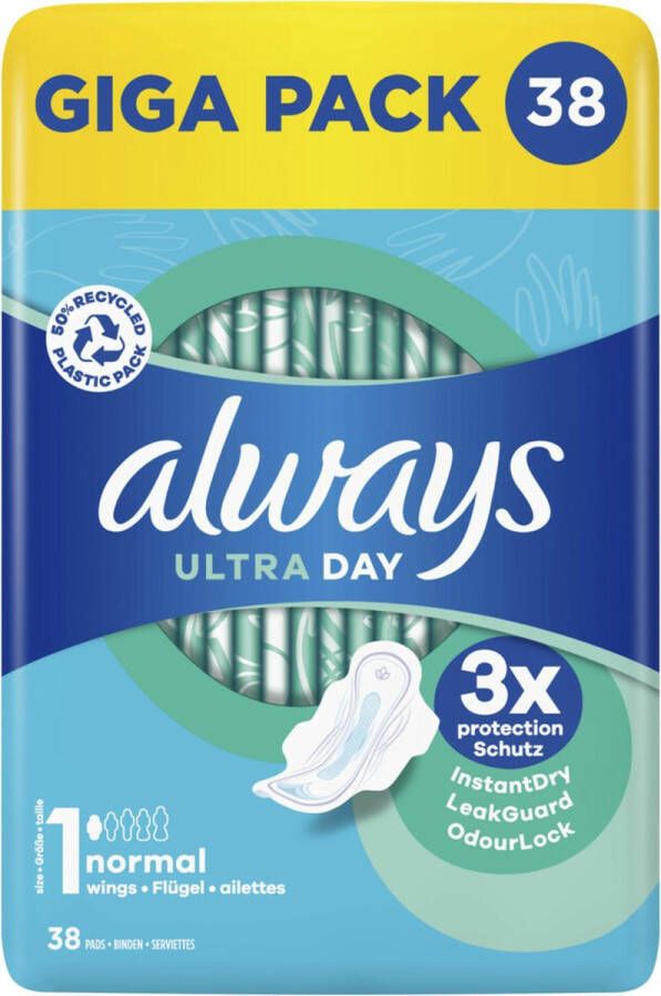 Always Maandverband Ultra Normal Plus 38 stuks