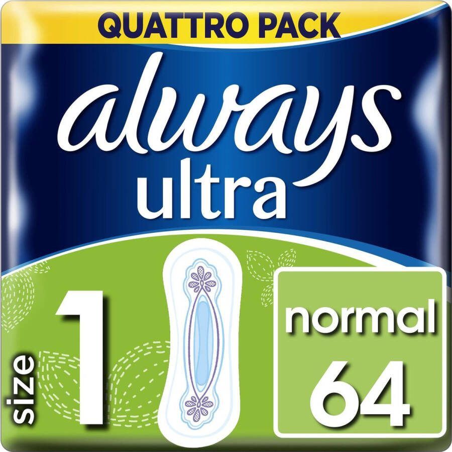 Always Pads Ultra Normal Quatro Pack