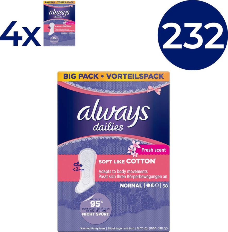 Always Twist & Flex Normal Fresh Voordeelpak