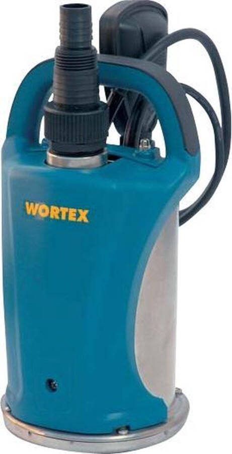 AMA Wortex Vlakzuig Dompelpomp JDX350 RVS voor wateroverlast kelder 13 m3 h