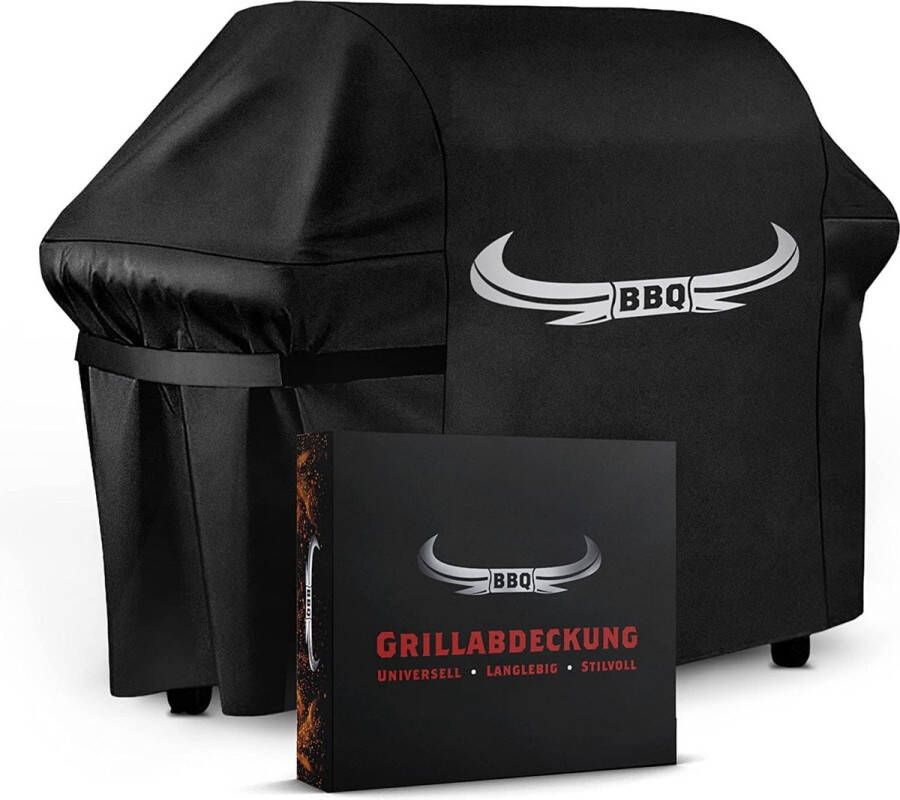 Amandi BBQ Universele Barbecuehoes [122cm x 61cm x 147cm] Innovatieve Grill Cover Barbecuehoesweerbestendig en waterdicht [100%]