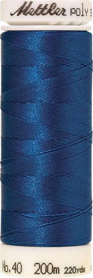 Amann Mettler borduurgaren Blauw Nr 3902 Polysheen 200 meter