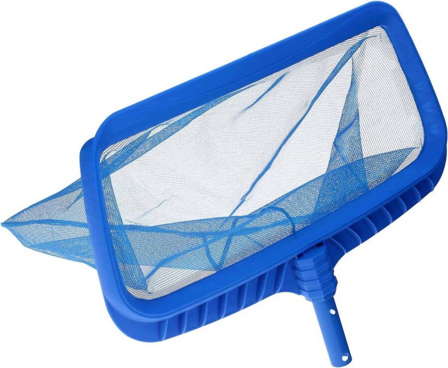 Amapool zwembadschepnet Deluxe I grondschepnet met fijnmazig diepnet I diepschepnet I extra stabiel kunststof frame I zwembadaccessoires schepnet
