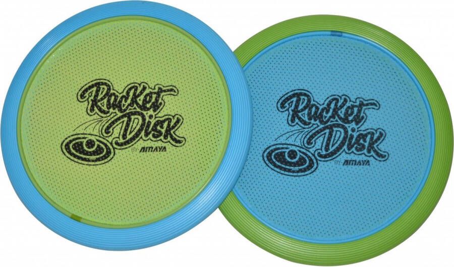 Amaya Racket Disk Frisbee dia 40 cm 2 schijven en een kooshi-bal