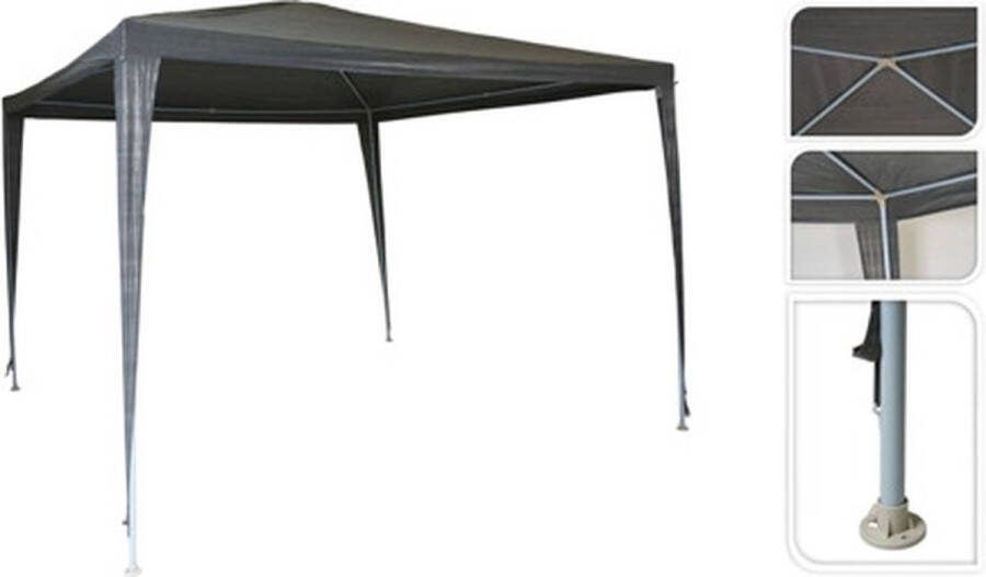 Pro Garden ProGarden Ambiance Partytent 300x300x245 cm grijs