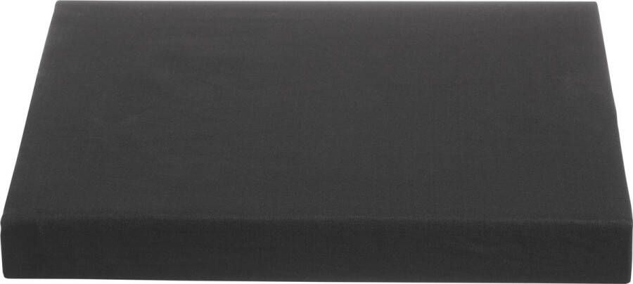 Ambiante Cotton Uni Hoeslaken Anthracite 100% katoen Hoeslaken 160x210 220