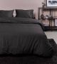 Ambiante Cotton Uni Dekbedovertrek Lits-jumeaux 240x200 220 cm Antraciet - Thumbnail 1