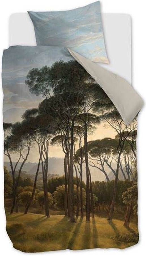Ambiante katoen satijnen dekbedovertrek 1 persoons (140x220 cm)