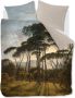 Ambiante katoen satijnen dekbedovertrek lits-jumeaux (240x220 cm) - Thumbnail 1