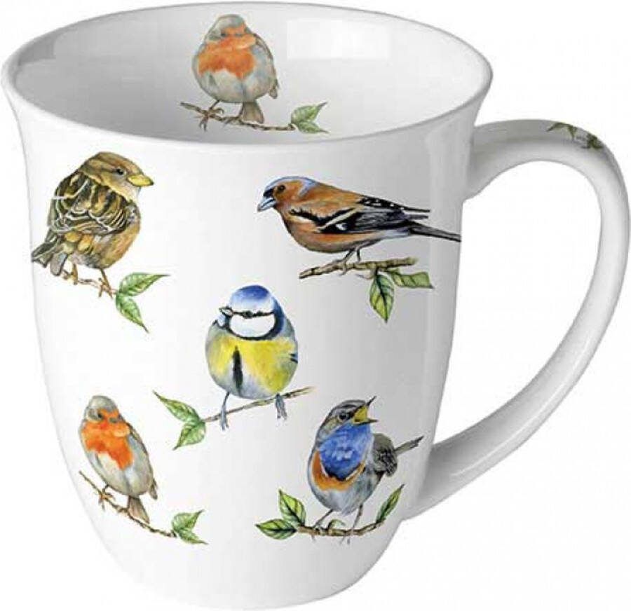 Ambiente Koffiebeker Bird Species 400 ml