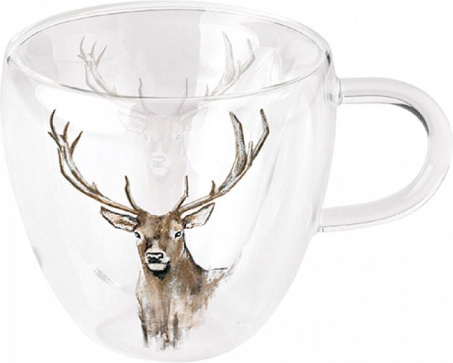 Ambiente theeglas Antlers